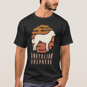 T-shirt Pasteur anatolien Vintage Retro Classic Chien Suns
