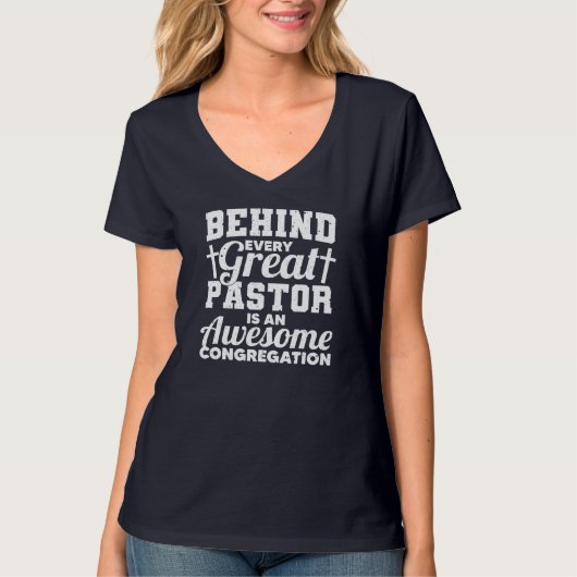 T-shirt Pasteur Appréciation Art Hommes Femmes Prédicateur (Devant)
