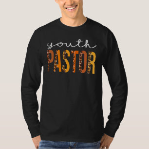 T-shirt Pasteur de jeunesse léopard Squad Mignon Automne M