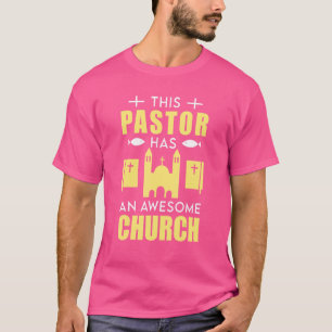 T-shirt Pasteur Humour Religieux Clergé chrétien Prêcheurs