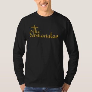 T-shirt Pasteur pour hommes Pasteur ministre Le Sermonne