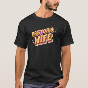 T-shirt Pasteurs Femme mignonne Amusants Prédicateurs Épou