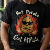 Patate Chaude, Attitude Cool Drôle Noir