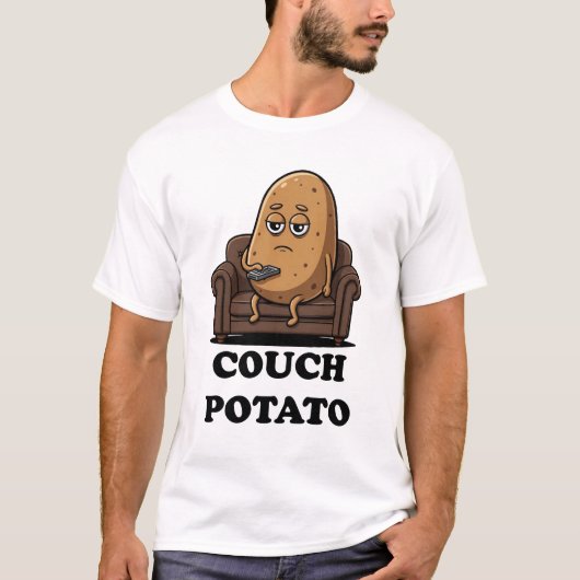 T-shirt Patate de Canapé (Devant)