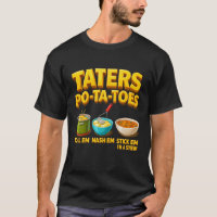 Patates Patates Frites Écrasées Collées