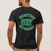 T-shirt Patch 3D robuste BOSTON 617 (Dos)