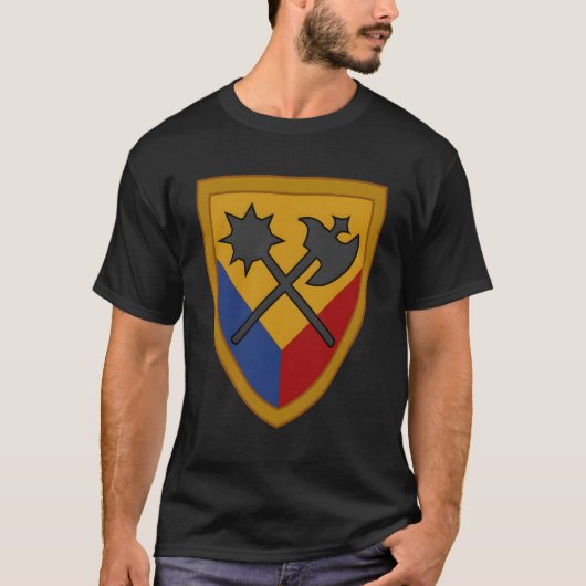 T-shirt Patch De La 194E Brigade Blindée (Devant)
