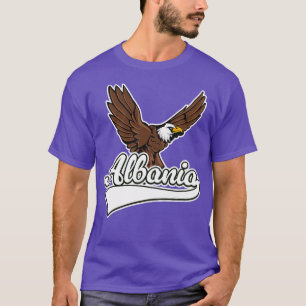 T-shirt Patch de voyage Albanie