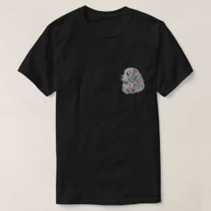 T-shirt patch floral de Terre-Neuve