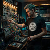 T-shirt Patch Twist Repeat. – Synthetiseur modulaire