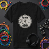T-shirt Patch Twist Repeat. – Synthetiseur modulaire