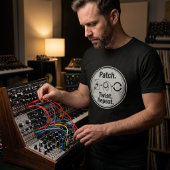T-shirt Patch Twist Repeat. – Synthetiseur modulaire