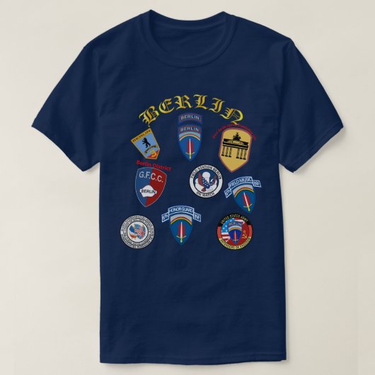 T-shirt Patches Berlin (Design devant)