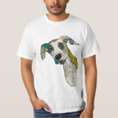 T-shirt Patchworkhund (Devant)