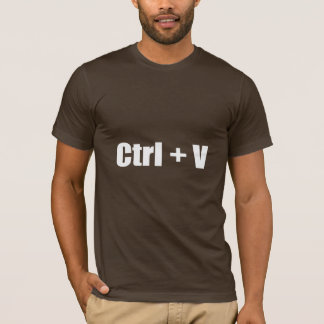 T-shirt Pâte - CTRL + V