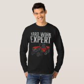 T-shirt Pâte de tondeuse à gazon expert (Devant entier)