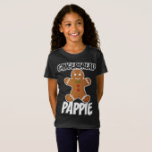T-Shirt Pâte d'épices Pappie Noël Stocker Stuffer (Devant entier)