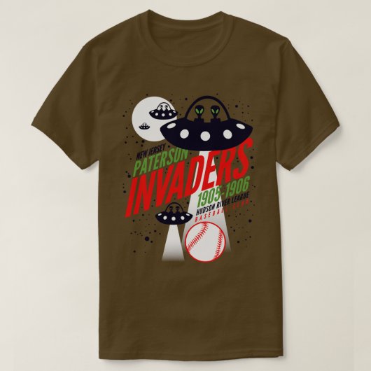 T-shirt Paterson Invaders (Design devant)