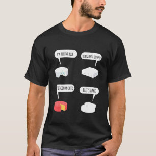 T-shirt Pâtes Avec Brie Feta Et Fromage Gouda