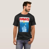 T-shirt Pâtes Chat Et Canard Jaune En Caoutchouc Cute Kitt (Devant entier)