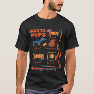 T-shirt Pâtes P Chien Drôle Dachshund Chien Pâtes Foodie C