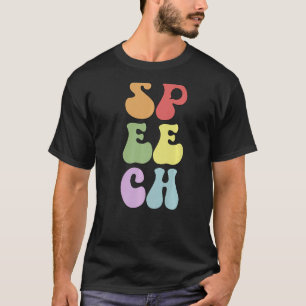 T-shirt Pathologiste de la langue super de la parole SLP P