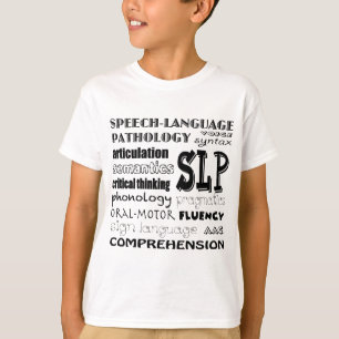 T-shirt Pathologiste de langue de la parole