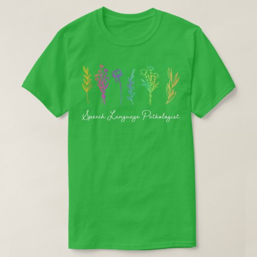 T-shirt Pathologiste du langage vocal 11 (Design devant)