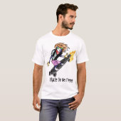 T-shirt Patin à être libre (Devant entier)
