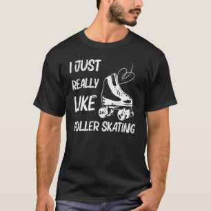 T-shirt Patin à roulettes cool pour hommes femmes Rétro Di