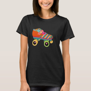 T-shirt Patin de disco de rouleau
