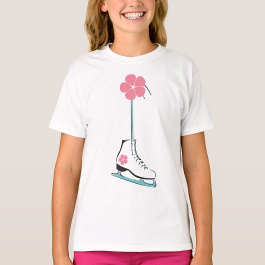 T-shirt Patin de glace (Devant)
