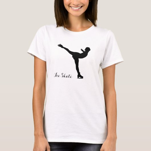 T-shirt Patin de glace (Devant)