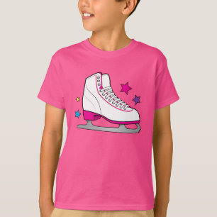 T-shirt Patin de rouleau dans le rose