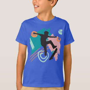 T-shirt Patinage