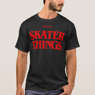T-shirt Patinage