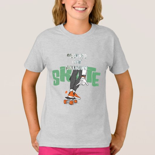 T-shirt Patinage (Devant)
