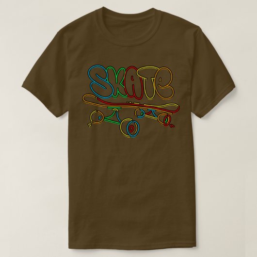 T-shirt Patinage (Design devant)