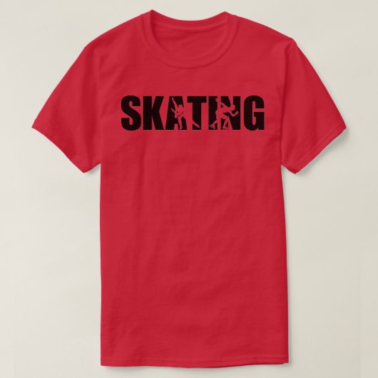 T-shirt Patinage 1 (Design devant)