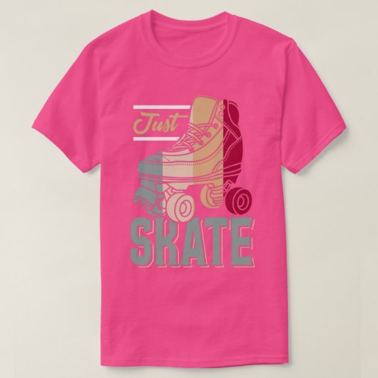 T-shirt Patinage à rouleaux (Design devant)