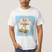 T-shirt Patinage Alien (Devant)