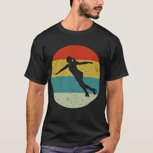 T-shirt patinage artistique (Devant)