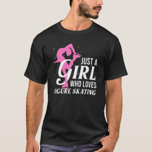 T-shirt Patinage artistique cool pour femmes filles patina