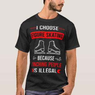 T-shirt Patinage artistique de boxe