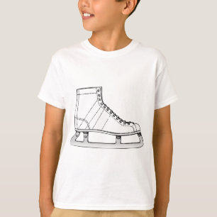 T-shirt Patinage artistique de patinage de glace