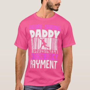 T-shirt Patinage artistique de patinage de glace Daddyscan