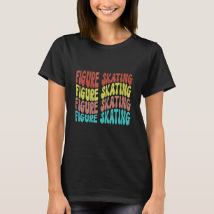 T-shirt Patinage Artistique Hockey sur glace Patinage Pati