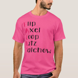T-shirt Patinage artistique Mignon Drôle Patin à glace