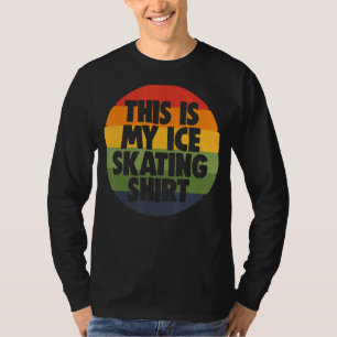 T-shirt Patinage artistique Patinage sur glace C'Est Mon P