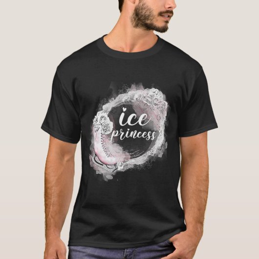 T-shirt Patinage artistique Patinage sur glace Patinage Pr (Devant)